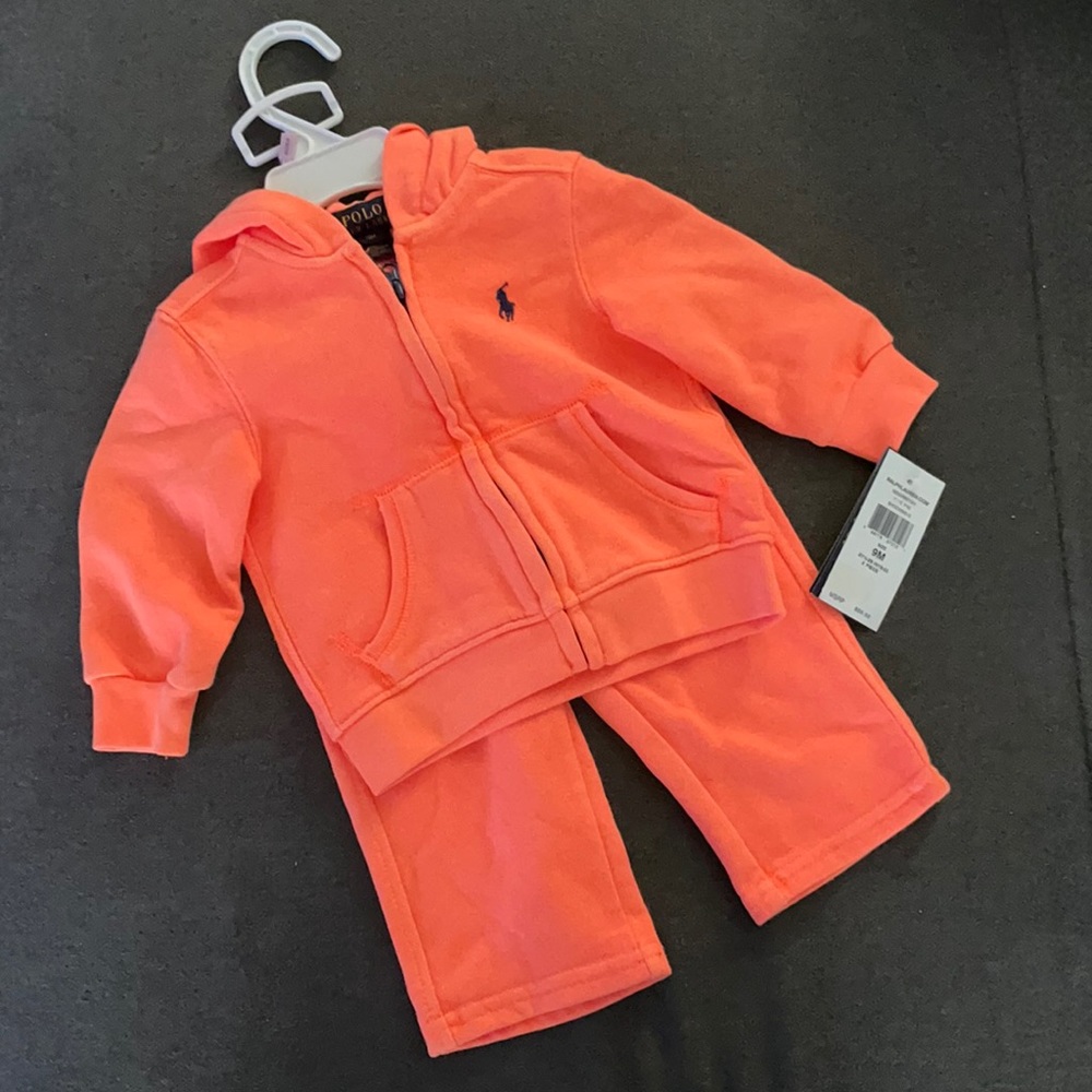 NWT Polo Ralph Lauren sweat suit